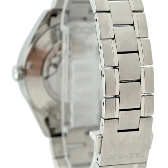 Men's Tag Heuer 39mm Carrera Auto Calibre 6 White Dial SS Watch! WAS2112.BA0732! - Picture 3 of 11